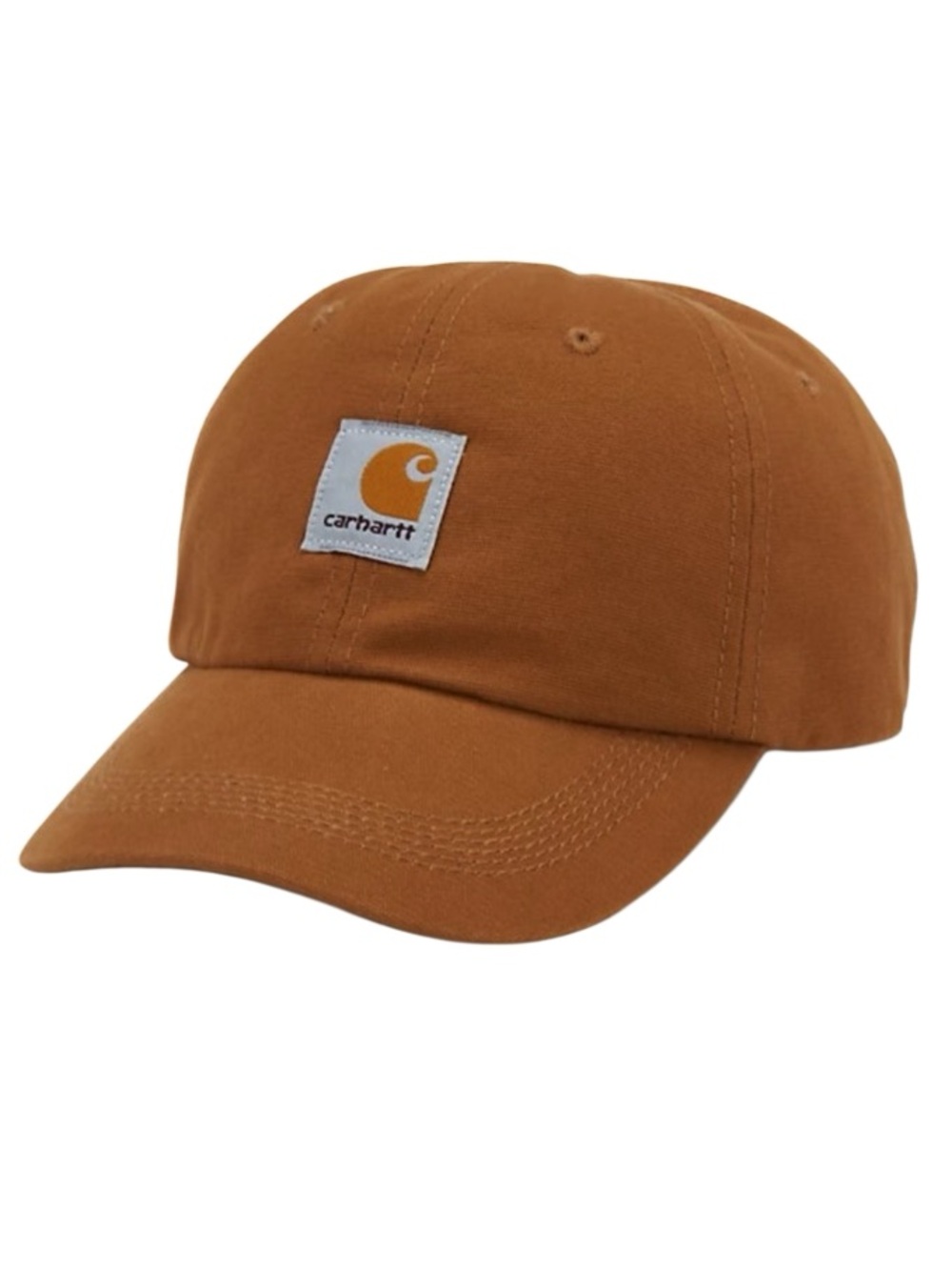 Carhartt Boys' Signature Canvas Baseball Cap Brown O/S